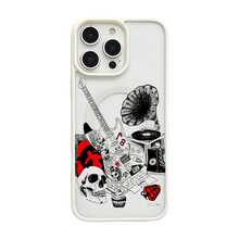 マグネット式黄ばみ防止 | 高級感あふれる2in1アクリルマグネット式スマホケース！スタイリッシュで手触りも良く、実用的な保護機能とマグネット式・耐衝撃設計を融合させた、高級感あふれるケースです。 ギター蓄音機レコードスケルトングラフィティパンダブーツ爆弾ケーキケース  11  17e 手机壳  17e 手机壳 家族、恋人、友人、そして子供たちへのプレゼントに最適です。  15 Pro Max/Apple  Air/15 Plus/ 13 pro/17 Pro Max/14 Pro Max/13/14 Plus/15 Pro/16 Pro/14 Pro/13 Pro Max/12/16e/15/17/16 Pro Max/17 Pro/11 Pro/16 Plus/14/16/11 Pro Max/17e/12 Pro/12 Pro Max - ホワイト - チェックする 2