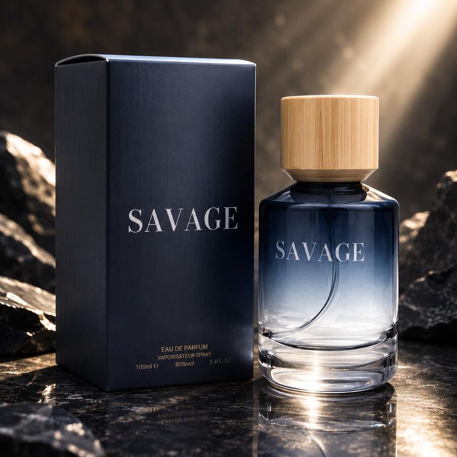 EverlyX Nước hoa Sava ge Eau de Parfum 50ml - Hương thơm nam với nốt hương tươi mát và gỗ - Hương thơm thanh lịch, nồng nàn và lưu hương lâu dài dành cho những quý ông tự tin và tinh tế ✅ Giao hàng trong 24/72 giờ đến Tây Ban Nha (Bán đảo) - Sauvag - Xem 1