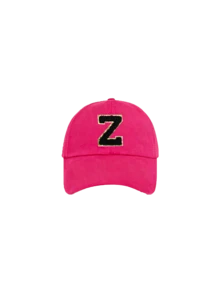 1 buah Topi Baseball Wanita dengan Bordir Huruf dan Lubang untuk Kuncir Rambut, Topi Matahari Multifungsi, Musim Panas, Liburan, Festival - Hot Pink - View 26