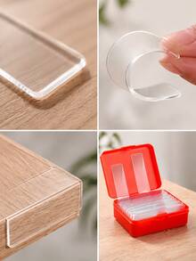 Reusable Multifunctional Double Sided Adhesive Strips, Strong Sticky Transparent Mounting Tape, No Residue & No Cutting Needed, 120 Pcs KVDY - 120 PCS - View 2