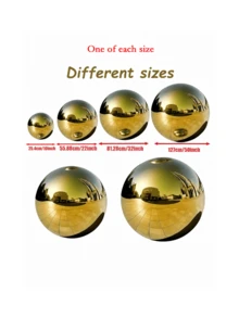 4pcs Silver Inflatable Mirror Reflective 4D Aluminum Foil Balloon Set - Reusable Disco Balloons Suitable For Birthday Party Decor, Holidays, Weddings And Various Events - A - View 10