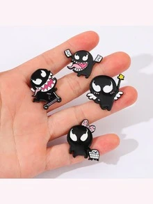 Chibi Brooch, Cute & Quirky Pin, Student Backpack/Denim Jacket Badge, Niche Accessory, Gift For Friends - Multicolor - View 6