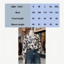 Women's Bold Statement Floral Shirt - Vibrant Multicolored Retro Geometric Print Blouse Featuring Romantic Ruffle Detail And Elegant Flare Cuffs - 紫色 - 查看 3