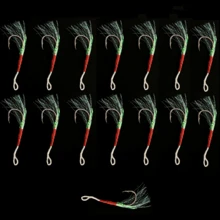 10pcs/15pcs/20pcs Boxed Combo Set Shiny Steel Plate Hooks With Barbs Lure Hooks Boat Fishing Hooks Saltwater Fishing Hooks Fishing Tackle Accessories - Multicolor - View 13