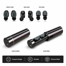 Briame Wireless Bluetooth Earbuds With LED Battery Display, Hi-Fi Stereo Sound Quality, Smart Touch Control, Auto Pairing, Built-In Mic, Lightweight In-Ear Design For Sports, Travel And Daily Use, 300mAh Battery - View 7