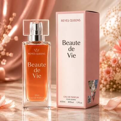 EverlyX La Vita è Bella 50ml Eau de Parfum da donna - Aroma floreale, dolce e persistente con un tocco sofisticato - Ispirato alla bellezza della vita per donne gioiose e sicure di sé - Flacone elegante ideale per un regalo o per l'uso quotidiano - ✅ Consegna in 3-5 giorni