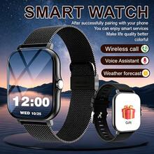 New 1.83 Inch Full Touch HD Fashion Smart Watch With (Dial, Answer) Wireless Call Function, Massive Watch Faces, Exercise Monitoring, Message Reminder View, Multiple App Reminders, Suitable For Android And IOS Phones, A Perfect Gift For Men And Women - Double Strap - View 12