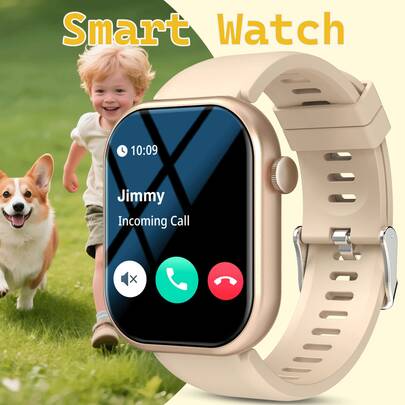 Smartwatch, llamada/marcación inalámbrica, alertas de múltiples aplicaciones, unisex, reloj deportivo, recordatorio de información, compatible con iOS/Android