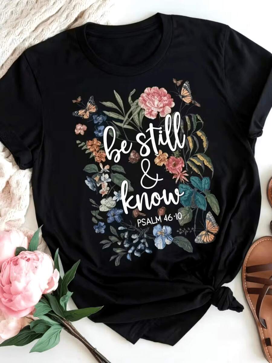 A Short-Sleeved Men'S T-Shirt Designed For, Featuring A Loose Fit And A Summer Korean Style. Available In S, It Is Suitable For Middle-Aged Men, Stylish, And Has An Age-Defying Look. This Versatile Black Top Has Half Sleeves - 黑色 - 查看 1