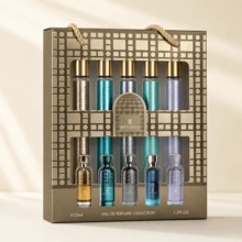 Grey Eau De Parfum Gift Set 5 X 35ml – Long-Lasting Unisex Perfume Collection, Elegant Design - Various Fragrances - View 2