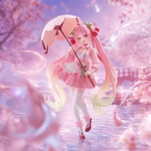 1个20厘米粉色动漫少女手办，身穿樱花和服女仆装，可作布丁甜点道具，独特的治愈系礼物和家居装饰品（女性适用）。 - 彩色 - 查看 6