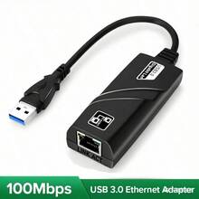 100Mbps USB 3.0 有线 USB Type-C 转 RJ45 LAN 以太网适配器，RTL8153 网卡，兼容 PC、Windows 笔记本电脑 - 查看 9