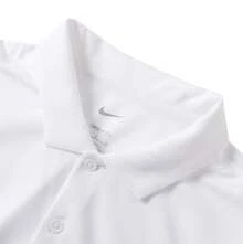 Áo Polo tay ngắn cổ tennis thoáng khí, nhanh khô Nike Dri-Fit Logo dành cho nam, màu trắng. - trắng - Xem 5