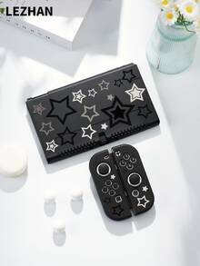 1个星形图案保护壳/透明闪光保护壳，兼容Switch 2/Switch NS/Switch OLED/Lite，Switch主机配件齐全，包含收纳袋、卡槽底座，是送给Switch玩家的最佳礼物。 - 彩色 - 查看 19