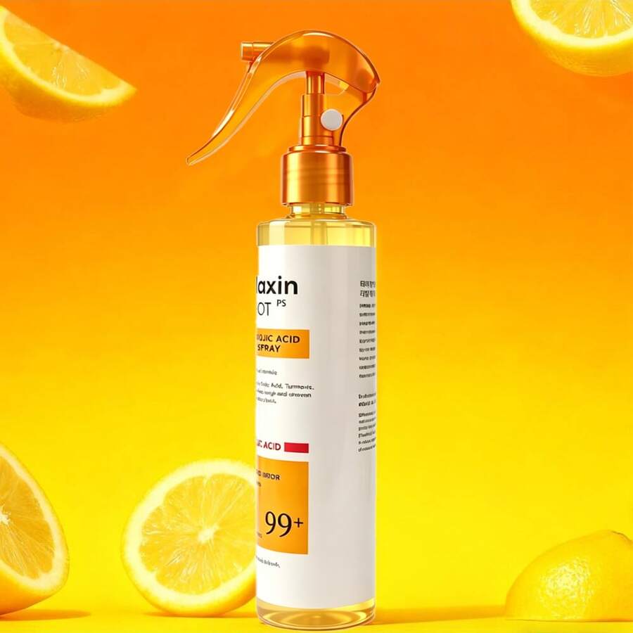 Tartaric Acid Turmeric Exfoliating Spray, Gently Cleanses And Nourishes The Skin To Make It Smooth And Hydrated Spray