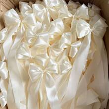 12pcs Ballet Style Bow Decorative Ribbons, Suitable For Wedding Decor, Cakes, Bottles And Candle Holders; Elegant Gift Wrapping Bows; Also Applicable For Mother's Day, Birthday, Wedding, Perfume And Candle Box Decoration. - Bow - View 11
