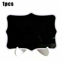 10pcs/5pcs/1pc Mini Chalkboard Display Panel Decor, Home Decor Signage, Mini Message Board Display Wooden Chalkboard, Suitable For Wedding, Baking Display, Hotel, Banquet, Dessert, Table Card, Mother's Day, Graduation - White Board With - View 11