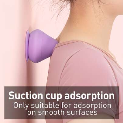 Bóng massage silicon có đế hút, dùng massage cổ, vai, lưng, tay, chân, eo, thư giãn sâu các điểm kích thích, giảm đau cơ và căng thẳng, giải phóng mô liên kết sâu với đế hút, bóng massage giải phóng mô liên kết cầm tay để giảm đau, thư giãn và massage bấm huyệt, thích hợp sử dụng hàng ngày, phục hồi sau tập luyện và giảm đau mãn tính.