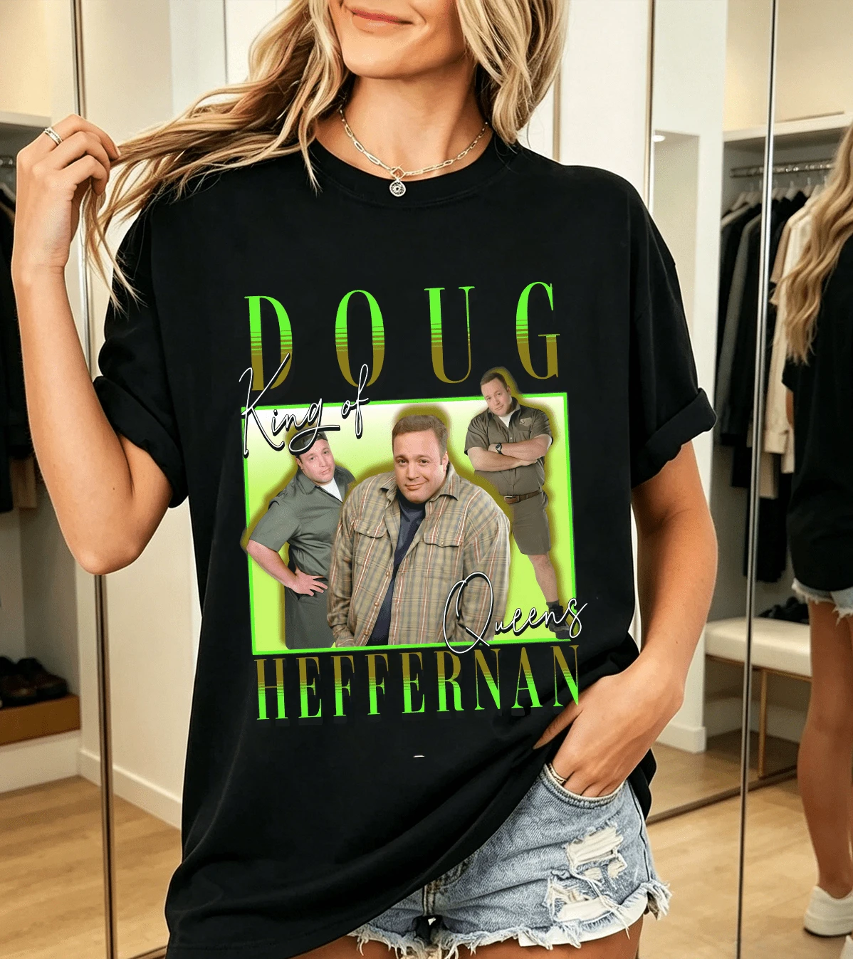 Buena vida, camiseta vintage, 100% algodón, para fans - Negro - Ver 1