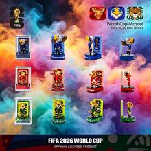 【FIFA官方授权】2026世界杯吉祥物套装（加拿大枫叶、墨西哥扎尤、美国克拉奇，6厘米/2.36英寸，3件套）足球收藏人偶玩具，球迷纪念品 6DZB - 26FWC Collector's Memorabilia - 查看 4