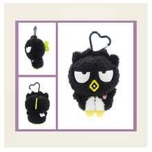 官方 Sanrio &Badtz-Maru 絲絨特別版毛絨吊飾，柔軟迷你可愛美感，適合掛包包，收藏禮物，包包配件 - 彩色 - 查看 8