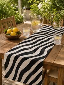 1/4 piezas - Camino de mesa de lino impermeable con juego de manteles individuales redondos, decoración de mesa con estampado vintage de limón y colibrí, camino de mesa resistente al calor y fácil de limpiar para cocina y comedor, decoración de mesa de granja de primavera y verano para uso diario - Multicolor - Ver 4