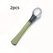 2个装 HH 眼部按摩滚轮 - 无香护肤工具，缓解眼袋和黑眼圈，无需电动面部按摩器，舒缓滚轮设计，促进血液循环，耐用塑料材质，符合人体工学的手柄，操作顺畅 - 彩色 - 查看 8