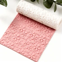 1 cây cán bột tạo vân hoa bằng đất sét polymer, cây cán bột làm khuyên tai bằng đất sét polymer - Lý tưởng để tạo bảng vân đất sét polymer. - GL239 - Xem 1