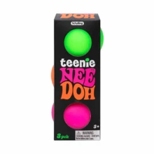 Teenie NeeDoh là một quả bóng nhỏ vui nhộn, nhân đôi niềm vui! Bộ sản phẩm này bao gồm 3 quả Teenie NeeDoh, giúp bạn cảm nhận sự thư giãn và dễ chịu ngay từ đầu ngón tay. Hãy cầm một quả Teenie NeeDoh lên, bóp, véo, kéo và nhào nặn. Nó có thể giúp bạn thư giãn đầu óc và nhanh chóng mang lại cảm giác vui vẻ! Mỗi quả Teenie NeeDoh được làm đầy bằng chất liệu giống như bột nhào, có khả năng phục hồi hình dạng ban đầu sau mỗi lần sử dụng. - Nhiều màu - Xem 7