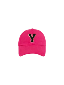 1 buah Topi Baseball Wanita dengan Bordir Huruf dan Lubang untuk Kuncir Rambut, Topi Matahari Multifungsi, Musim Panas, Liburan, Festival - Hot Pink - View 11