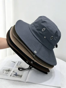 1 chiếc mũ tai bèo nam mùa hè nhanh khô, chống thấm nước - Nhẹ, thoáng khí, thích hợp cho đi bộ đường dài, leo núi, câu cá, cắm trại và du lịch. - Mũ ngư dân nam - Xem 4
