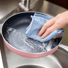 4/8pcs Multi-Functional Super Absorbent Microfiber Kitchen Checkered Cleaning Cloths, Absorbent, Dust-Free, Easy To Clean Dishcloths - 30*40cm - View 3