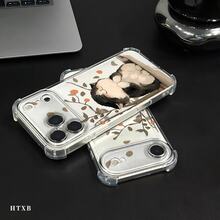 Phone Case With A Pattern Of A Black And White Kitten With Its Eyes Closed, In Someone's Arms. Compatible With IPhone 17, 16, 15, 14, 13, 12, 11 Pro Max, Plus, S And A,  And . Lightweight, Non-Slip, And Shockproof Design. - 無色 - 查看 4