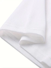 Camiseta de Hombre con Diseño de Jesús Mesías en Hebreo - Camiseta con Declaración Religiosa Audaz, Suave y Transpirable, 100% Poliéster, Cuello Redondo, Manga Corta, Estilo Casual de Verano, Adecuada para la Iglesia, Uso Diario y Ropa Religiosa - Blanco - Ver 6