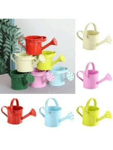 1 pieza Rociador floral de metal pequeño para jardinería, Regadera mini - Multicolor - Ver 2