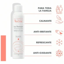 Avene Perfume S Agua Spray Agua Termal Avèn 300ml Facial Piel Sensible Hidrata Calma Refresca Skincare Diario Dermatológico Refuerzo Cutáneo - 1 pieza - Ver 10