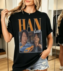 T-Shirt, Vintage, 100% Cotton, For Fans - Black - View 6
