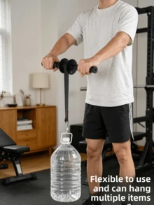 Alat Latihan Lengan Bawah, Peralatan Kebugaran Rumah, Latihan Kekuatan Lengan Bawah, Dumbbell Berat, Tali Penggulung, Alat Latihan Kekuatan Lengan, Latihan Kekuatan Genggaman, Latihan Kekuatan Pergelangan Tangan, Latihan Otot Lengan - MultiWarna - View 1