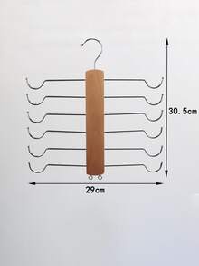 1 pieza Percha para sostenes, Percha para tirantes de lencería, Estante de almacenamiento de bolsos, Estante de organización de ropa, Adecuado para almacenar bolsos, sombreros, cintas, calcetines, ropa interior, bufandas, chales, corbatas, Adecuado para el almacenamiento en el armario, el almacenamiento en el dormitorio, percha para faldas - Ver 16