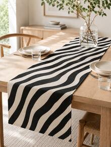 1/4 piezas - Camino de mesa de lino impermeable con juego de manteles individuales redondos, decoración de mesa con estampado vintage de limón y colibrí, camino de mesa resistente al calor y fácil de limpiar para cocina y comedor, decoración de mesa de granja de primavera y verano para uso diario - Multicolor - Ver 5