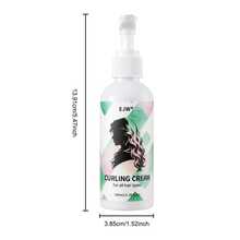 Argan Oil Styling Hair Cream, Suitable For Natural Curly Hair - Leave-In Conditioner, Detangling Anti-Frizz Smoothing Curl Cream, Deeply Moisturizing Styling Product Suitable For Wavy And Curly Hair - Lotion - View 7