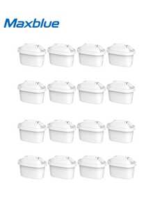 Maxblue Water Filter, Replacement For Maxtra+® Plus, Maxtra Pro® All-In-1 Filter Cartridges, Compatible With Marella® Pitcher, TÜV SÜD, NSF Certified (16) - 查看 8