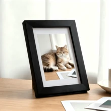 1pc Pet Photo Frame, Desktop Display Photo Frame Suitable For Pet Lovers, Home Decor Photo Holder, Multifunctional Pet Photo Frame, Home And Office Desktop Decor Photo Frame - one-size - View 8