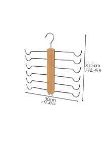 1 pieza Percha para sostenes, Percha para tirantes de lencería, Estante de almacenamiento de bolsos, Estante de organización de ropa, Adecuado para almacenar bolsos, sombreros, cintas, calcetines, ropa interior, bufandas, chales, corbatas, Adecuado para el almacenamiento en el armario, el almacenamiento en el dormitorio, percha para faldas - Ver 5