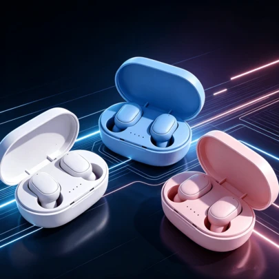 TWS Wireless Bluetooth Headset Earbuds Noice Cancelling Earphone Bluetooth Headphones With Mic For All Smartphones