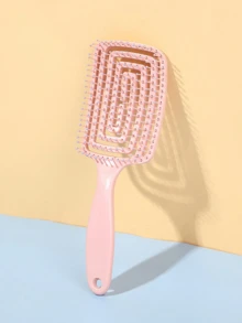 Dual-Function Hair Comb, Wet & Dry Use, Gentle Massage Design, Suitable For All Hair Types, Ideal Gift, Home Essential, Travel Convenient, Fashion Styling Comb - Multicolor - View 8