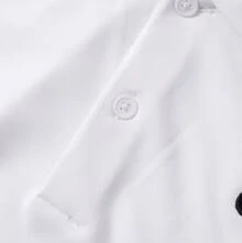 Áo Polo tay ngắn cổ tennis thoáng khí, nhanh khô Nike Dri-Fit Logo dành cho nam, màu trắng. - trắng - Xem 6