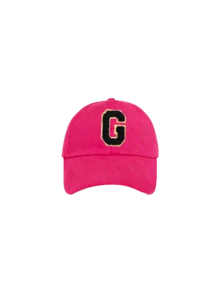 1 buah Topi Baseball Wanita dengan Bordir Huruf dan Lubang untuk Kuncir Rambut, Topi Matahari Multifungsi, Musim Panas, Liburan, Festival - Hot Pink - View 34