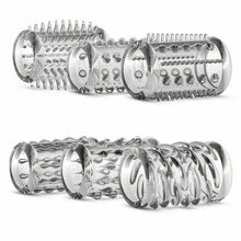 Penis Sleeve Silicone Cock Sleeves Male Extender G Spot Stimulation Enhancement Sex Toys For Men - 均碼 - 查看 2