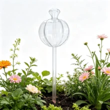 Self-Watering Planter, Plastic Watering Globe Automatic Plant Waterer, Cute Cactus Shaped Decor, Green - C - View 11
